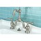 Kingston Brass KS7978AL English Country Bathroom Bridge Faucet, Brushed Nickel KS7978AL - alternate 3